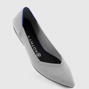 Rothy’s Flax Birdseye Point Flat Size 7.5